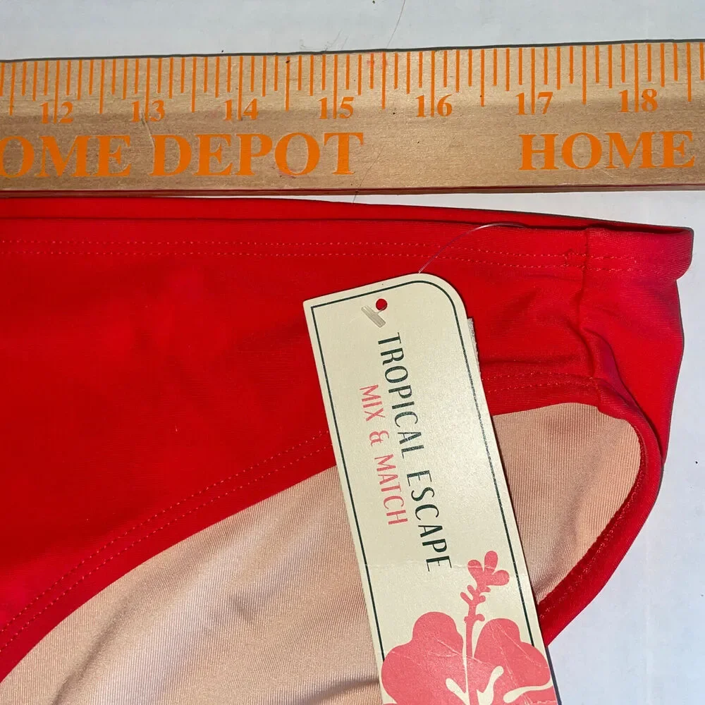 Tropical Escape Bikini Mix-And-Match Size 14 Melon‎